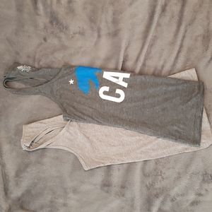 Set of 2- Large Razer Back Tanks